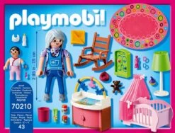 PLAYMOBIL® Dollhouse - Babyzimmer 7 PLAYMOBIL® Dollhouse - Babyzimmer -Playmobil Shop 70210 pt02 1280x1280
