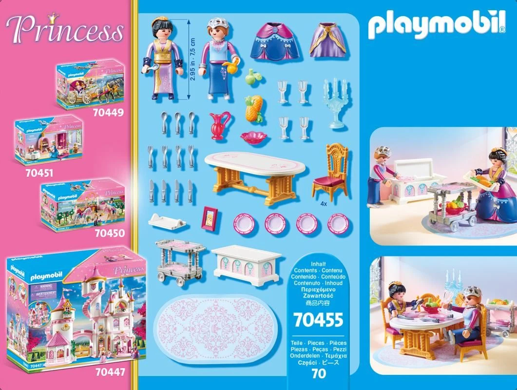 PLAYMOBIL® Princess - Speisesaal 4 PLAYMOBIL® Princess - Speisesaal – Bild 2