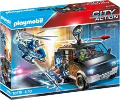 PLAYMOBIL® City Action - Polizei-Helikopter: Verfolgung Des Fluchtfahrzeugs