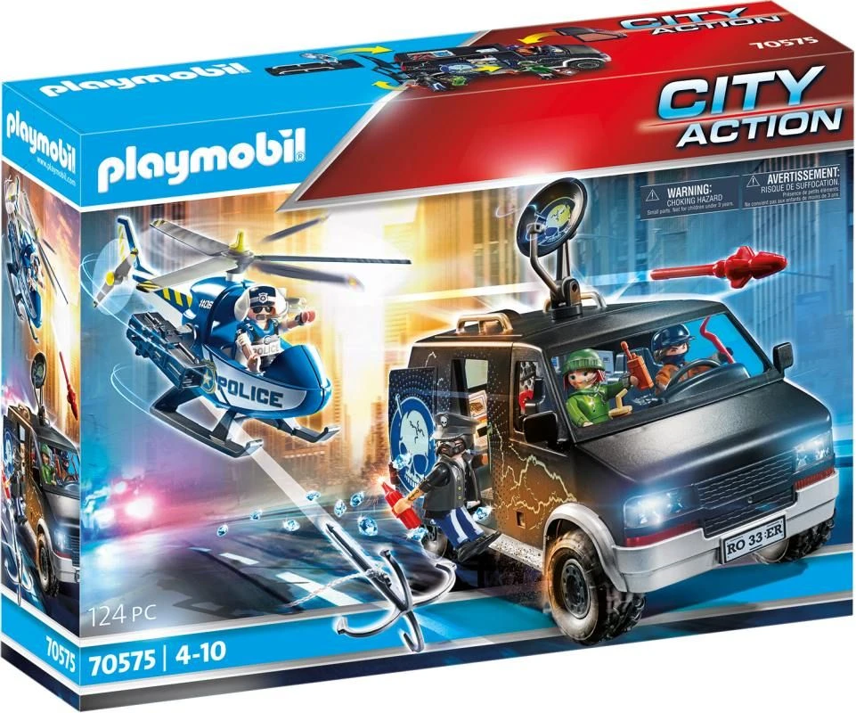 PLAYMOBIL® City Action - Polizei-Helikopter: Verfolgung Des Fluchtfahrzeugs 3 PLAYMOBIL® City Action - Polizei-Helikopter: Verfolgung Des Fluchtfahrzeugs