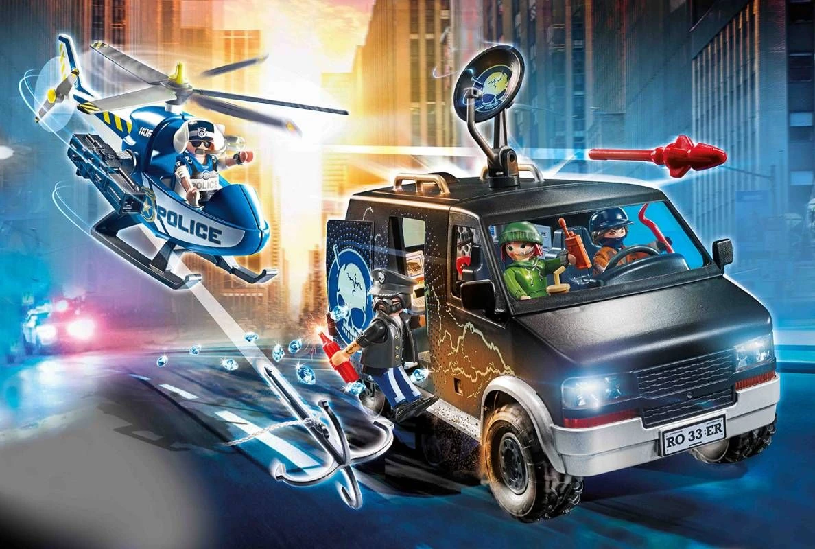 PLAYMOBIL® City Action - Polizei-Helikopter: Verfolgung Des Fluchtfahrzeugs 7 PLAYMOBIL® City Action - Polizei-Helikopter: Verfolgung Des Fluchtfahrzeugs – Bild 5