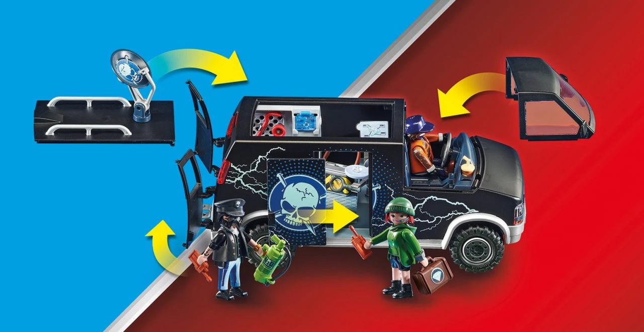 PLAYMOBIL® City Action - Polizei-Helikopter: Verfolgung Des Fluchtfahrzeugs 5 PLAYMOBIL® City Action - Polizei-Helikopter: Verfolgung Des Fluchtfahrzeugs – Bild 3