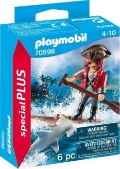 PLAYMOBIL® Special Plus - Pirat Mit Floß Und Hammerhai