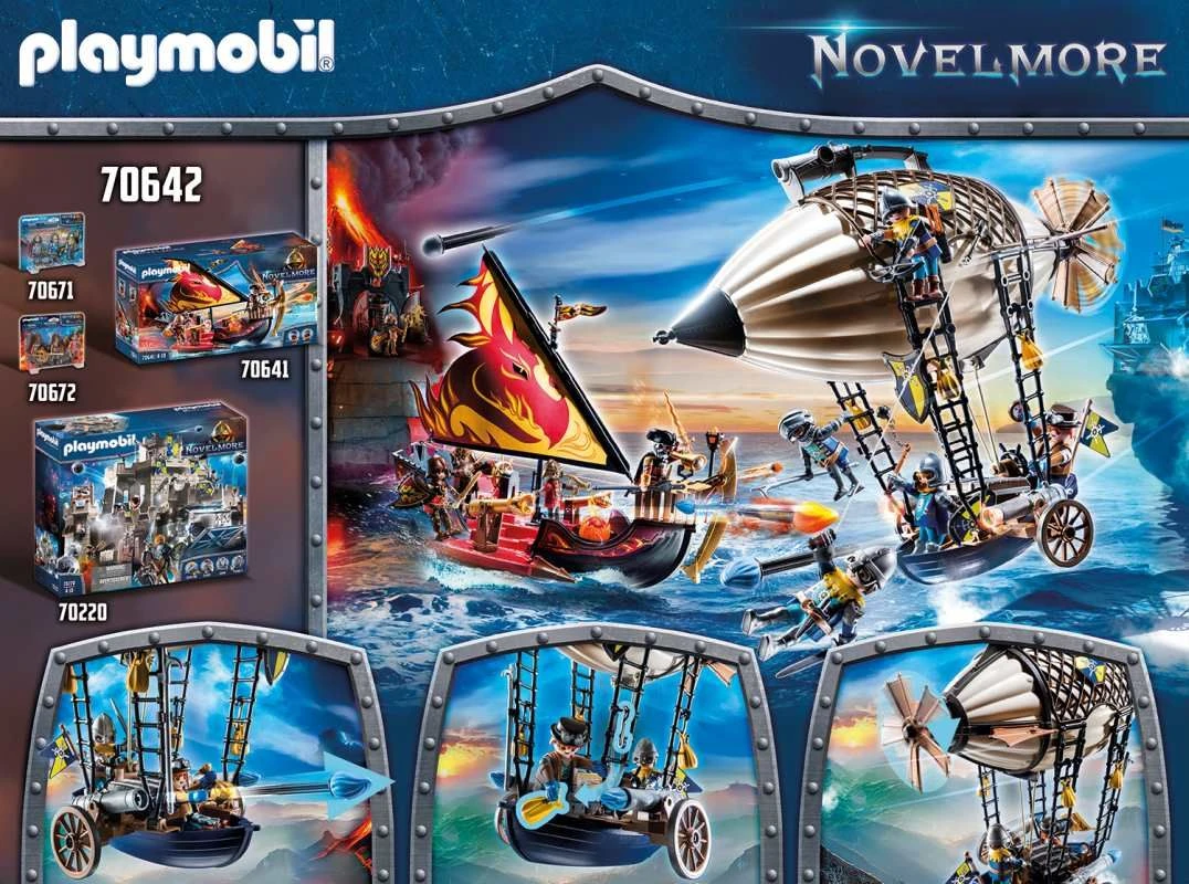 PLAYMOBIL® Novelmore - Darios Zeppelin 4 PLAYMOBIL® Novelmore - Darios Zeppelin – Bild 2