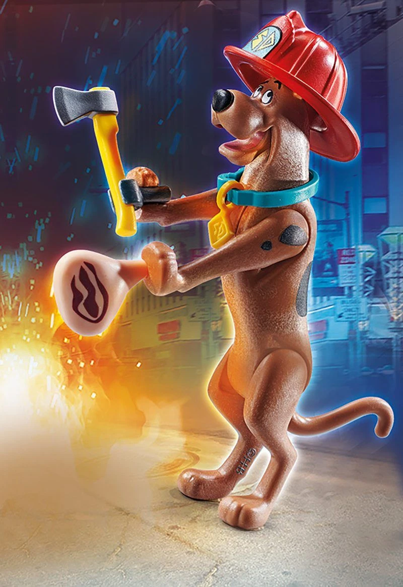 PLAYMOBIL® SCOOBY-DOO! - Sammelfigur Feuerwehrmann 5 PLAYMOBIL® SCOOBY-DOO! - Sammelfigur Feuerwehrmann – Bild 3