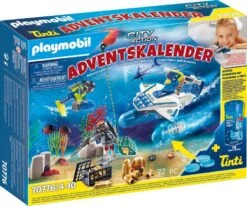 PLAYMOBIL® Adventskalender - Badespaß Polizeitaucheinsatz 2022