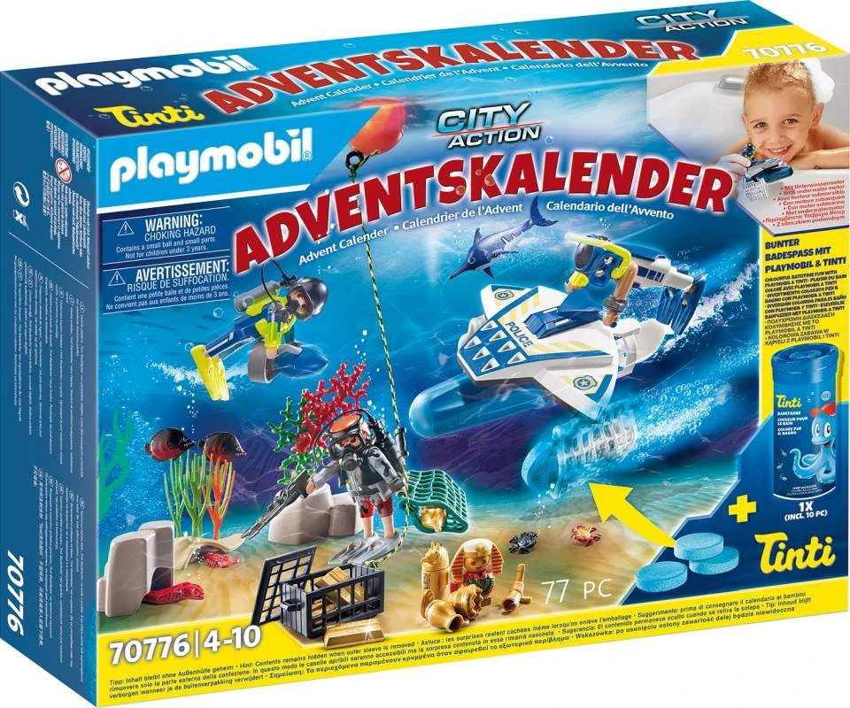 PLAYMOBIL® Adventskalender - Badespaß Polizeitaucheinsatz 2022 3 PLAYMOBIL® Adventskalender - Badespaß Polizeitaucheinsatz 2022