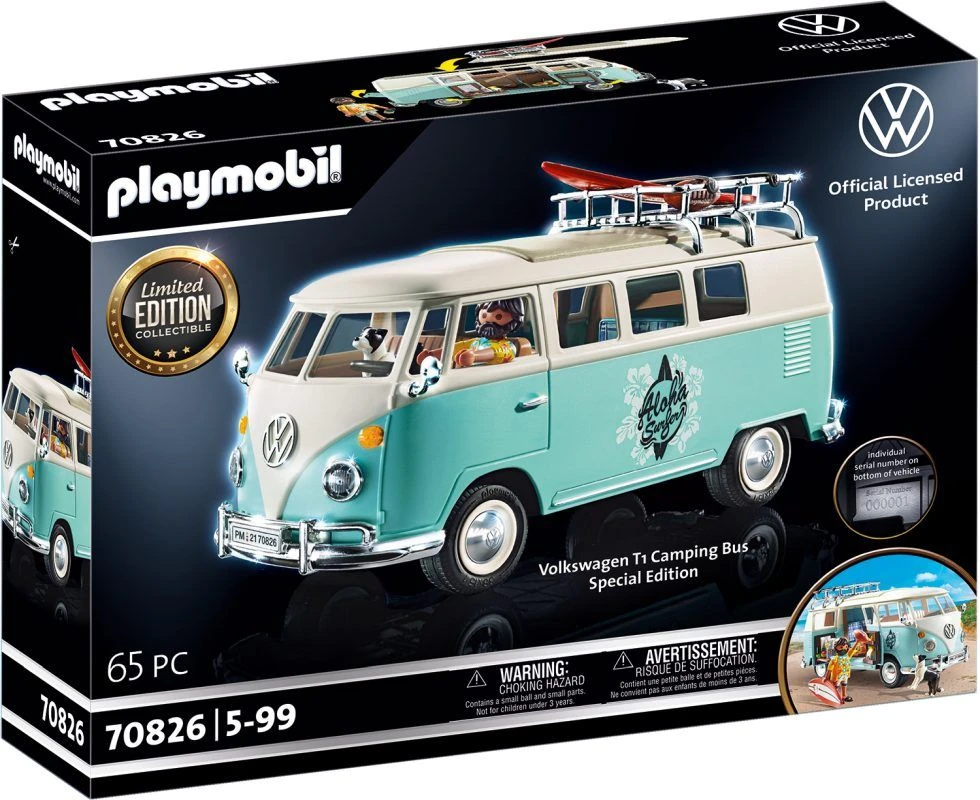 PLAYMOBIL® - Volkswagen T1 Camping Bus, Special Edition 3 PLAYMOBIL® - Volkswagen T1 Camping Bus, Special Edition
