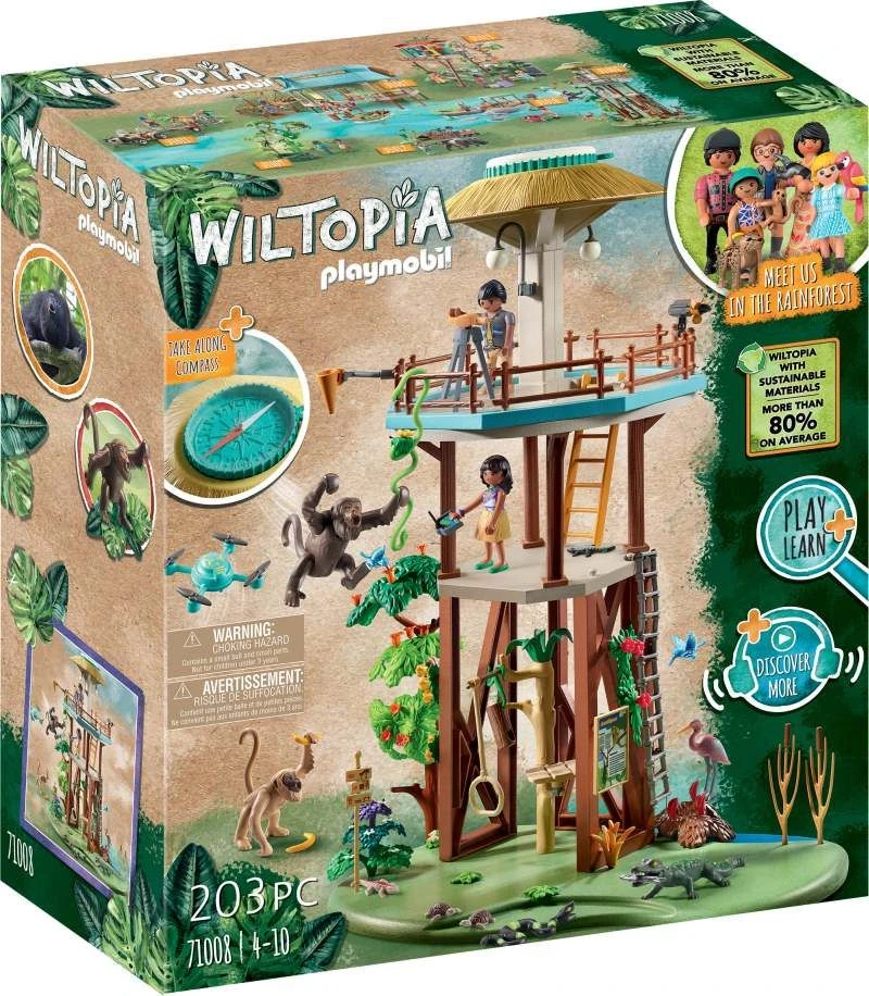 PLAYMOBIL® Wiltopia - Forschungsturm Mit Kompass 3 PLAYMOBIL® Wiltopia - Forschungsturm Mit Kompass