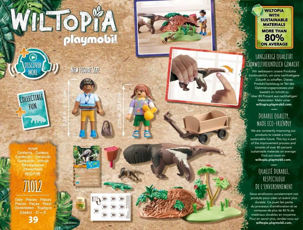 PLAYMOBIL® Wiltopia - Ameisenbärpflege 4 PLAYMOBIL® Wiltopia - Ameisenbärpflege – Bild 2