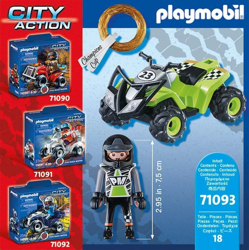 PLAYMOBIL® City Action - Racing-Speed Quad 4 PLAYMOBIL® City Action - Racing-Speed Quad – Bild 2