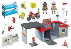 PLAYMOBIL® City Action - Mitnehm-Feuerwehrstation -Playmobil Shop 71193 parts 1280x1280