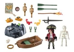 PLAYMOBIL® Pirates - Starter Pack Pirat Mit Ruderboot -Playmobil Shop 71254 parts 1280x1280