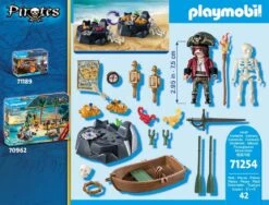 PLAYMOBIL® Pirates - Starter Pack Pirat Mit Ruderboot -Playmobil Shop 71254 pt02 1280x1280