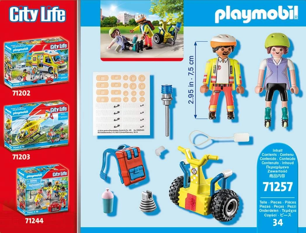PLAYMOBIL® City Life - Starter Pack Rettung Mit Balance-Racer 7 PLAYMOBIL® City Life - Starter Pack Rettung Mit Balance-Racer – Bild 5