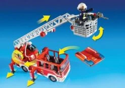 PLAYMOBIL® 9463 Feuerwehr-Leiterfahrzeug -Playmobil Shop 8001487 04