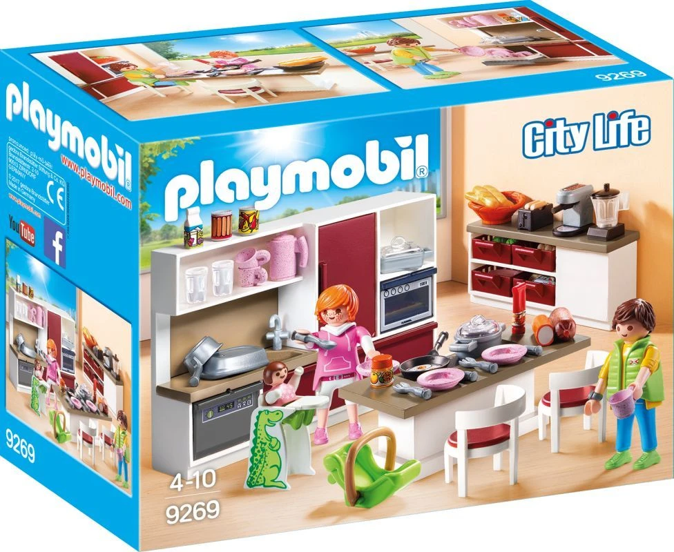 PLAYMOBIL® City Life - Große Familienküche 3 PLAYMOBIL® City Life - Große Familienküche