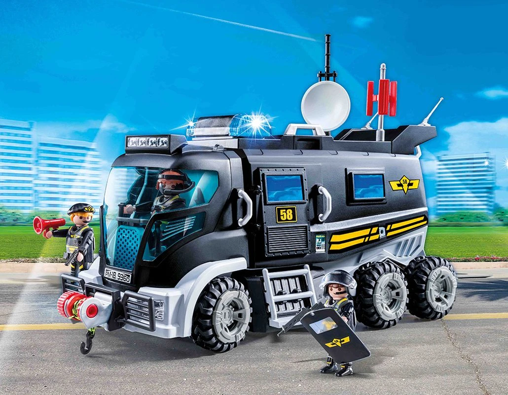 PLAYMOBIL® City Action - SEK-Truck Mit Licht Und Sound 4 PLAYMOBIL® City Action - SEK-Truck Mit Licht Und Sound – Bild 2