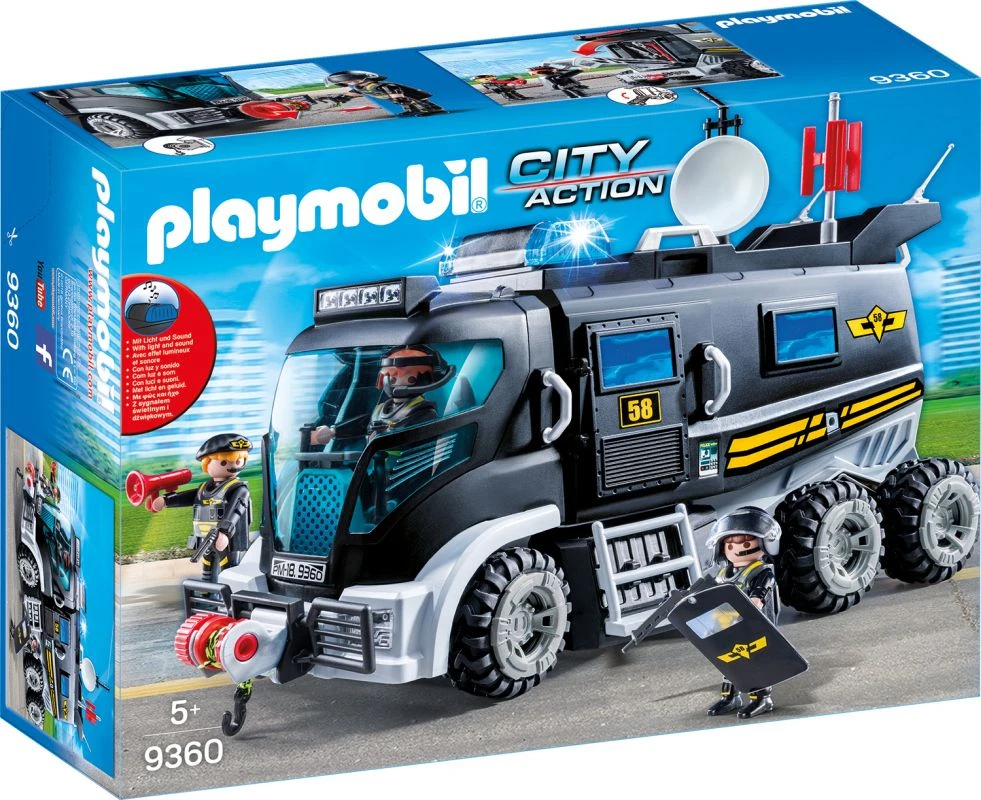 PLAYMOBIL® City Action - SEK-Truck Mit Licht Und Sound 3 PLAYMOBIL® City Action - SEK-Truck Mit Licht Und Sound