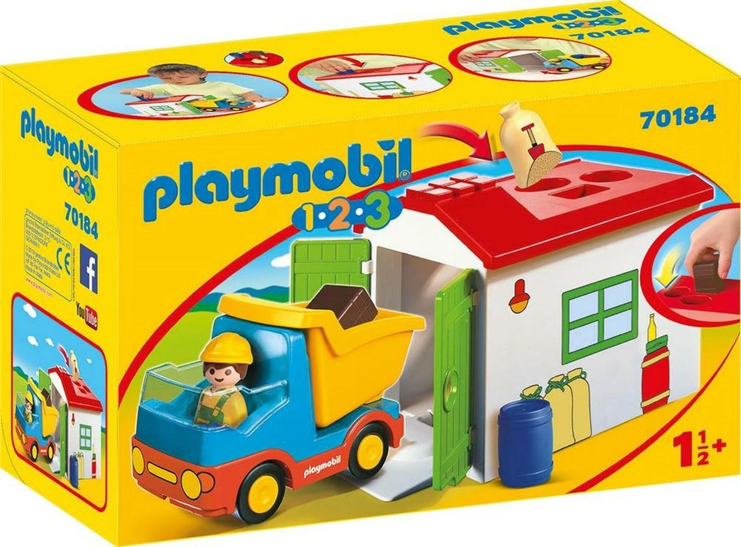 Playmobil 1.2.3 70184 Spielzeug-Set 3 Playmobil 1.2.3 70184 Spielzeug-Set