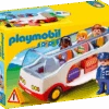 Playmobil 1.2.3 Airport Shuttle Bus -Playmobil Shop playmobil 123 airport shuttle bus