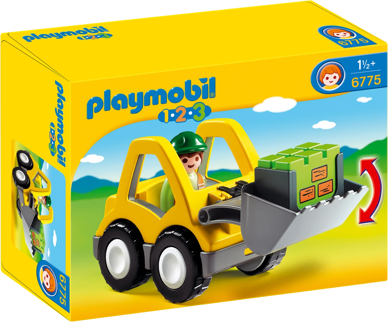 Playmobil 1.2.3 Excavator 3 Playmobil 1.2.3 Excavator