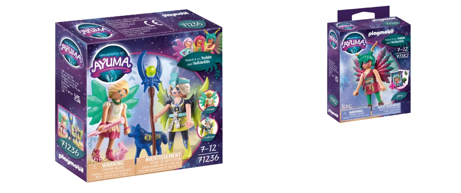 Playmobil 2er Set Adventures Of Ayuma 71236 Moon Fairy + 71182 Knight Fairy Ab 5 Jahren 3 Playmobil 2er Set Adventures Of Ayuma 71236 Moon Fairy + 71182 Knight Fairy Ab 5 Jahren