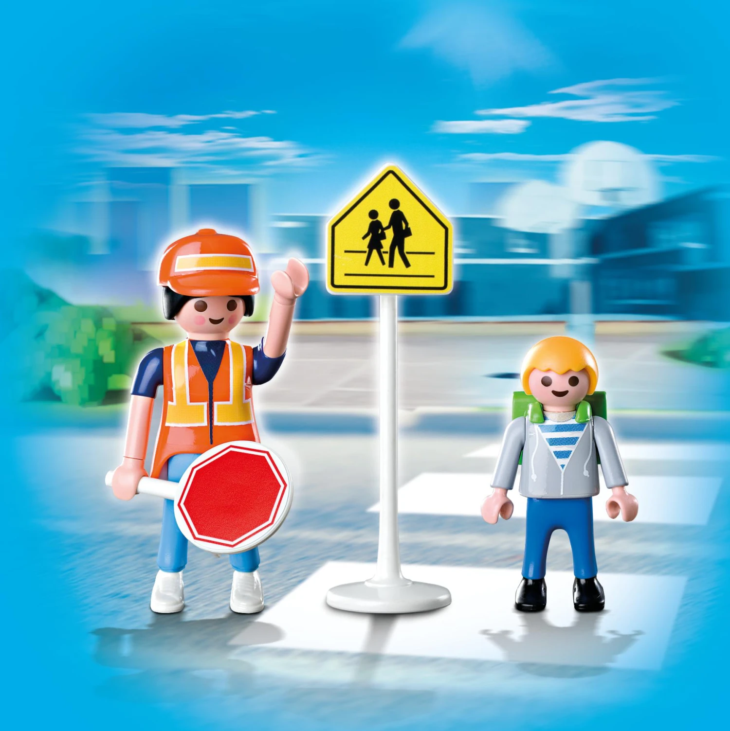 Playmobil 5939 DuoPack Verkehrshelfer Und Schulkind 3 Playmobil 5939 DuoPack Verkehrshelfer Und Schulkind