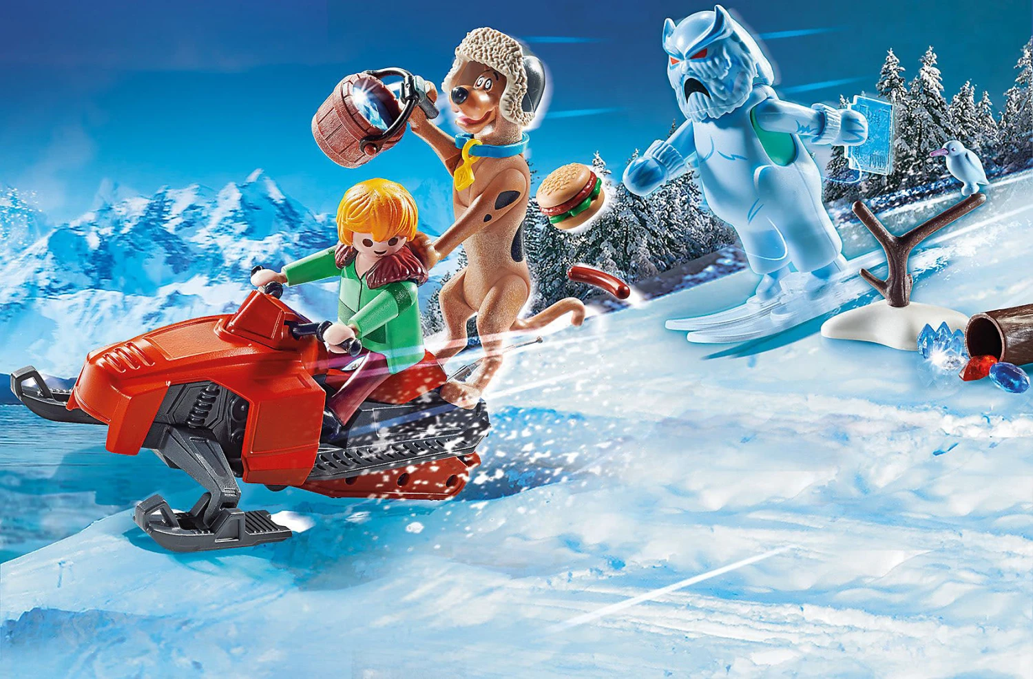 Playmobil 70706 SCOOBY-DOO! Abenteuer Mit Snow Ghost 4 Playmobil 70706 SCOOBY-DOO! Abenteuer Mit Snow Ghost – Bild 2