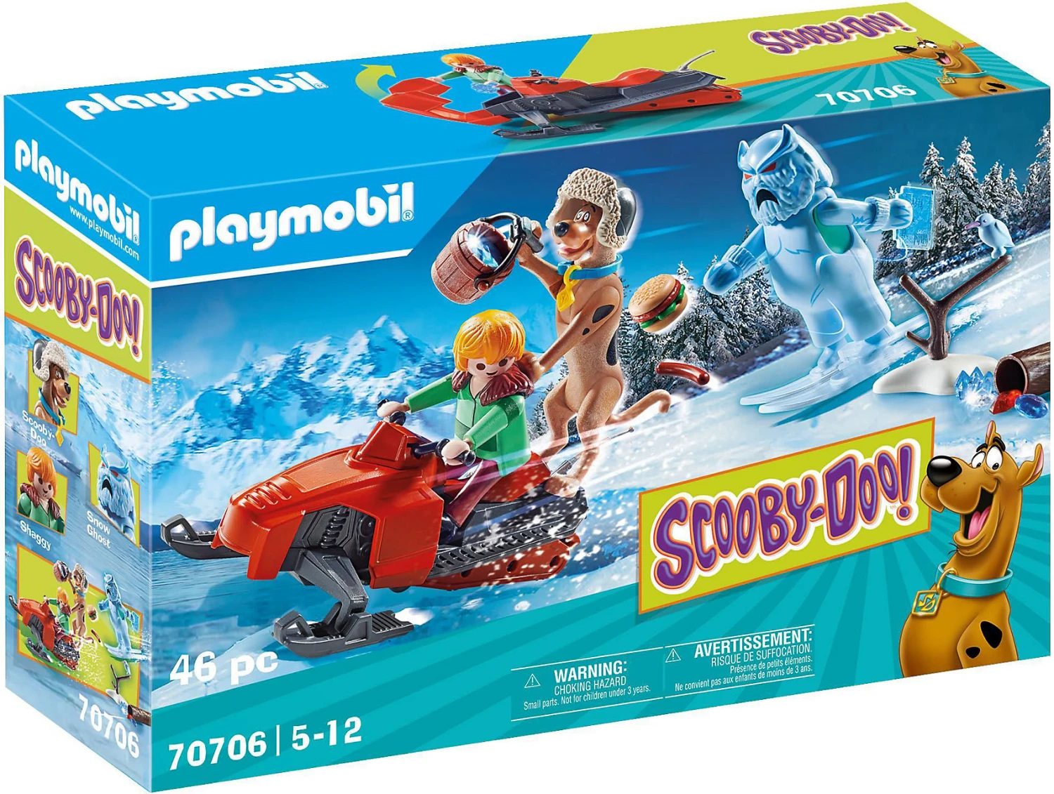 Playmobil 70706 SCOOBY-DOO! Abenteuer Mit Snow Ghost 3 Playmobil 70706 SCOOBY-DOO! Abenteuer Mit Snow Ghost