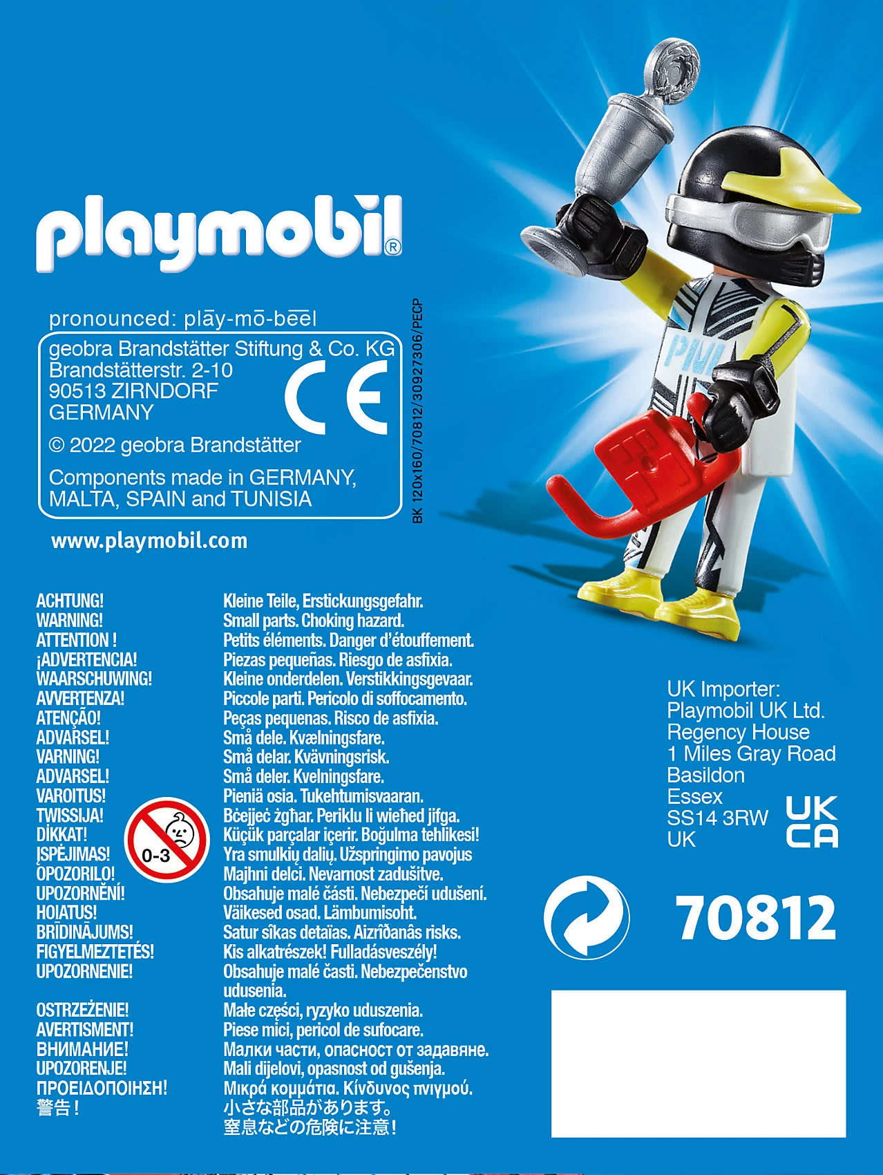 Playmobil 70812 Rennfahrer 6 Playmobil 70812 Rennfahrer – Bild 4