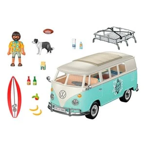 Playmobil 70826 Volkswagen T1 Camping Bus - Special Edition In Türkis 4 Playmobil 70826 Volkswagen T1 Camping Bus - Special Edition In Türkis – Bild 2