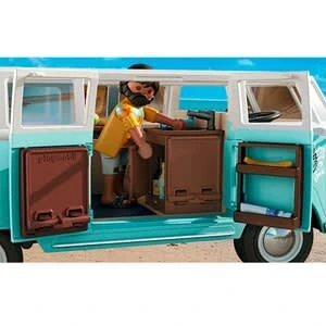 Playmobil 70826 Volkswagen T1 Camping Bus - Special Edition In Türkis 8 Playmobil 70826 Volkswagen T1 Camping Bus - Special Edition In Türkis – Bild 6