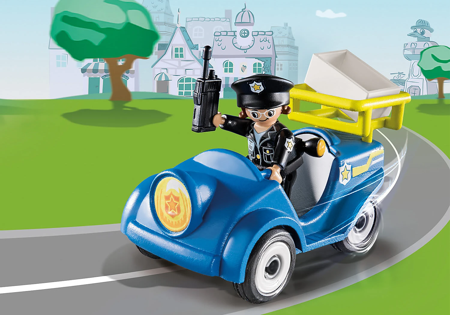 Playmobil 70829 Duck On Call - Mini-Auto Polizei 4 Playmobil 70829 Duck On Call - Mini-Auto Polizei – Bild 2
