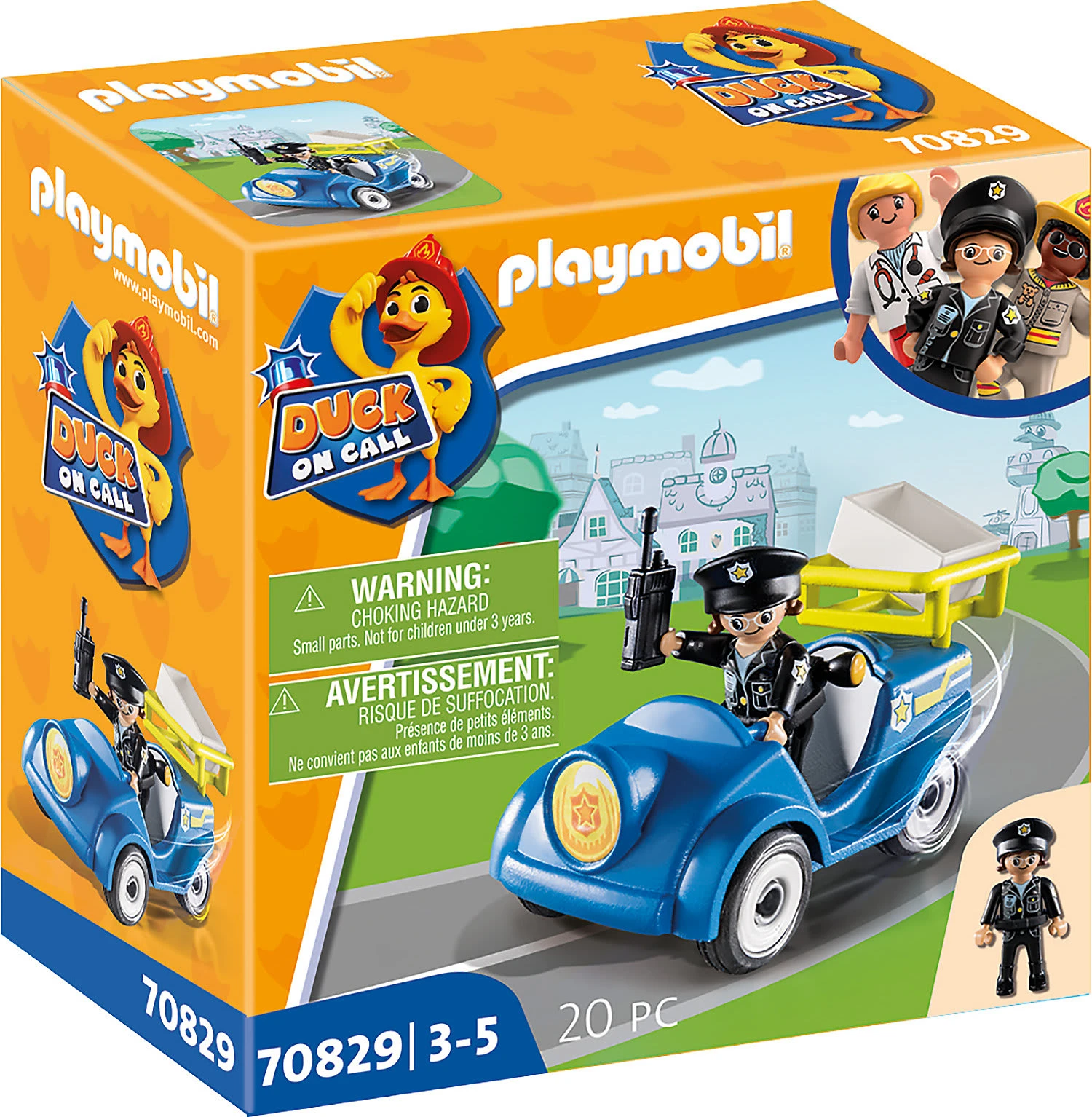 Playmobil 70829 Duck On Call - Mini-Auto Polizei 3 Playmobil 70829 Duck On Call - Mini-Auto Polizei