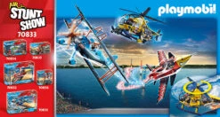 Playmobil 70833 Air Stuntshow Filmcrew-Helikopter -Playmobil Shop playmobil 70833 air stuntshow filmcrew helikopter 3
