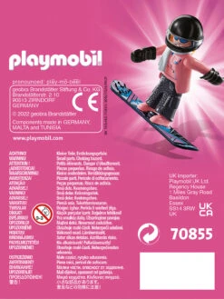 Playmobil 70855 Snowboarderin -Playmobil Shop playmobil 70855 snowboarderin 2