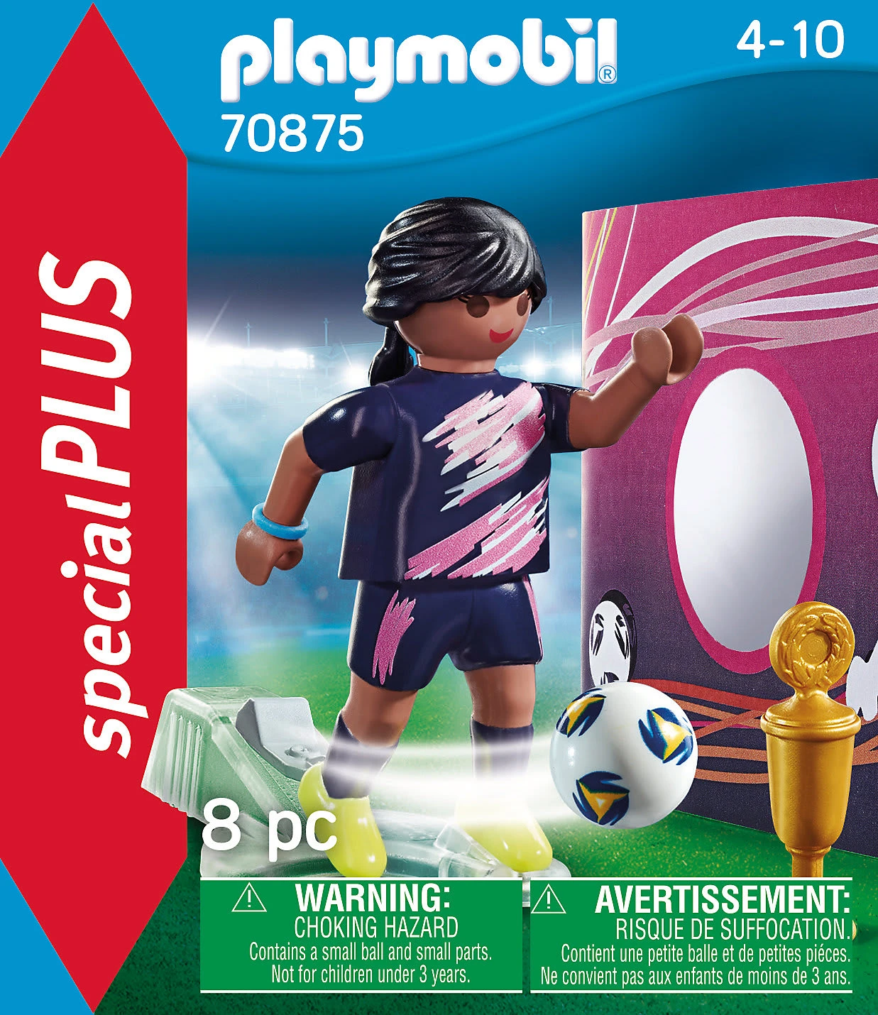Playmobil 70875 Fußballerin Mit Torwand 7 Playmobil 70875 Fußballerin Mit Torwand – Bild 5