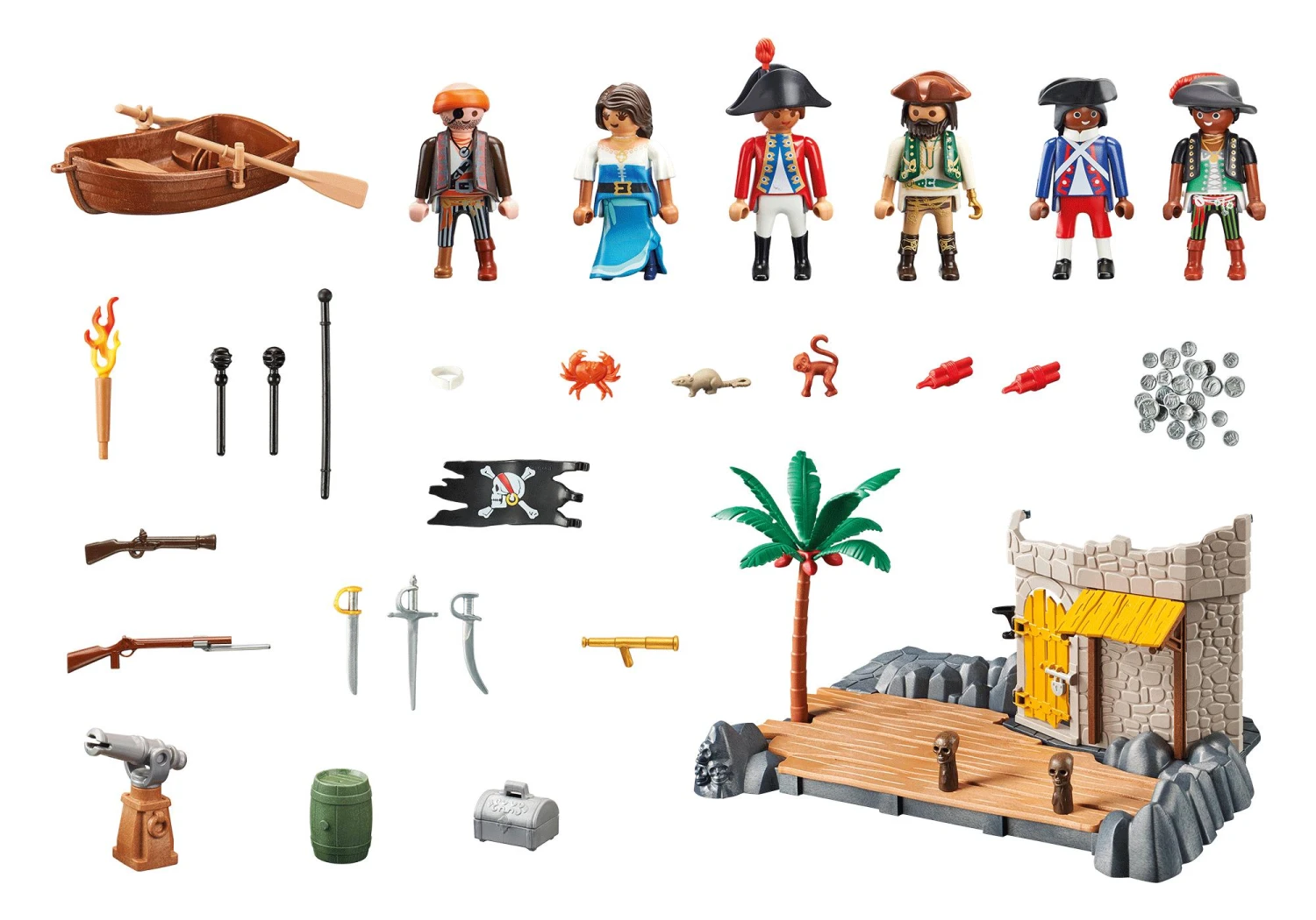 Playmobil 70979 My Figures: Island Of The Pirates Ab 4 Jahren 4 Playmobil 70979 My Figures: Island Of The Pirates Ab 4 Jahren – Bild 2