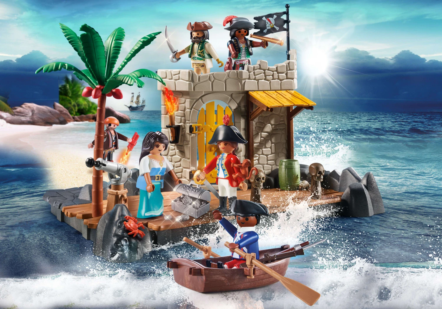 Playmobil 70979 My Figures: Island Of The Pirates Ab 4 Jahren 5 Playmobil 70979 My Figures: Island Of The Pirates Ab 4 Jahren – Bild 3