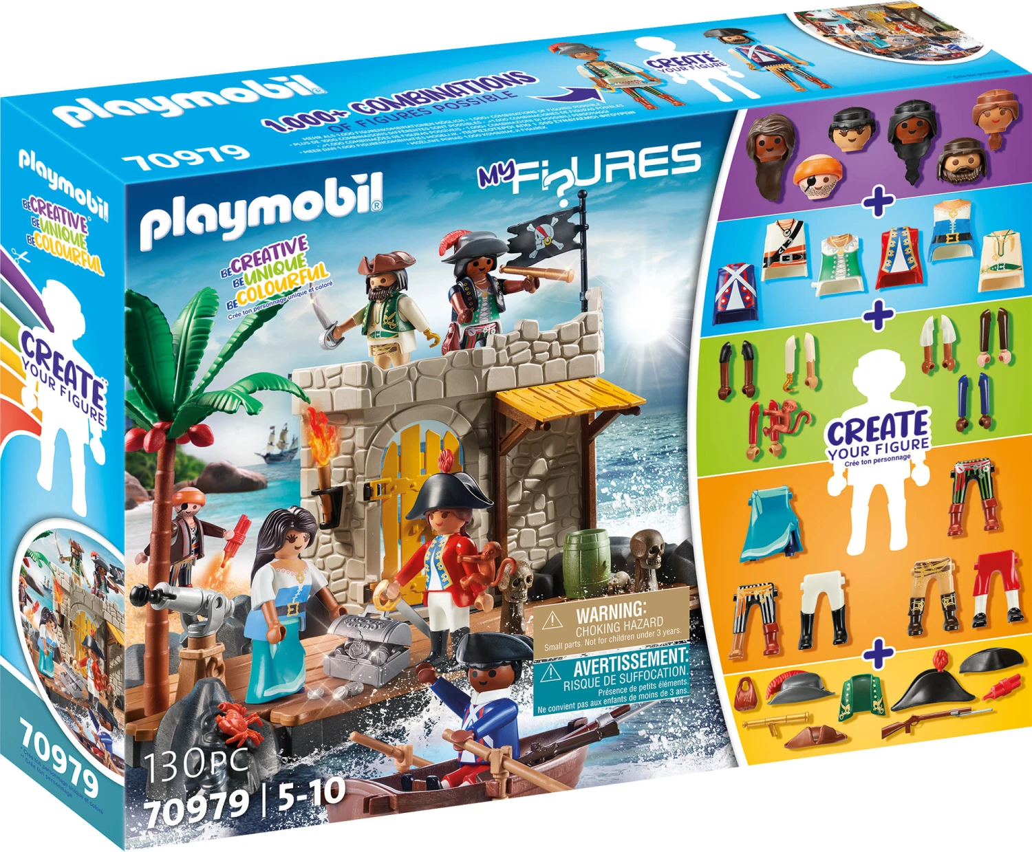 Playmobil 70979 My Figures: Island Of The Pirates Ab 4 Jahren 3 Playmobil 70979 My Figures: Island Of The Pirates Ab 4 Jahren