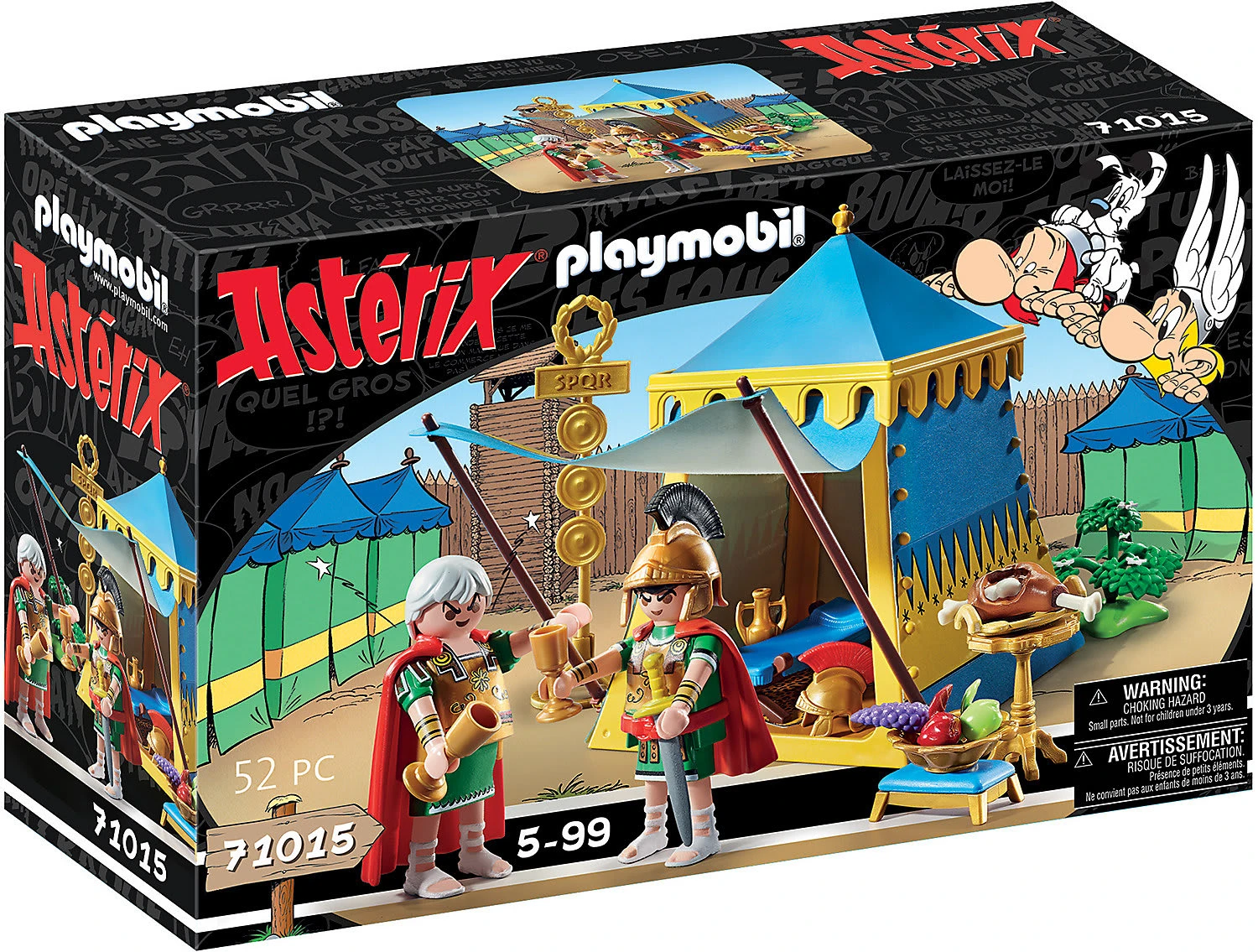 Playmobil 71015 Asterix: Anführerzelt Mit Generälen 3 Playmobil 71015 Asterix: Anführerzelt Mit Generälen