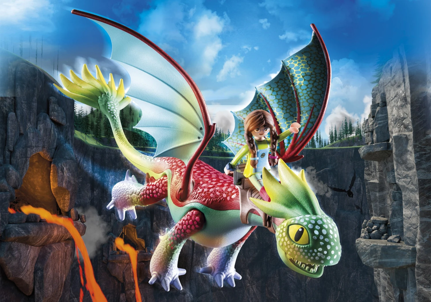 Playmobil 71083 Dragons: The Nine Realms Feathers & Alex Ab 4 Jahren 5 Playmobil 71083 Dragons: The Nine Realms Feathers & Alex Ab 4 Jahren – Bild 3