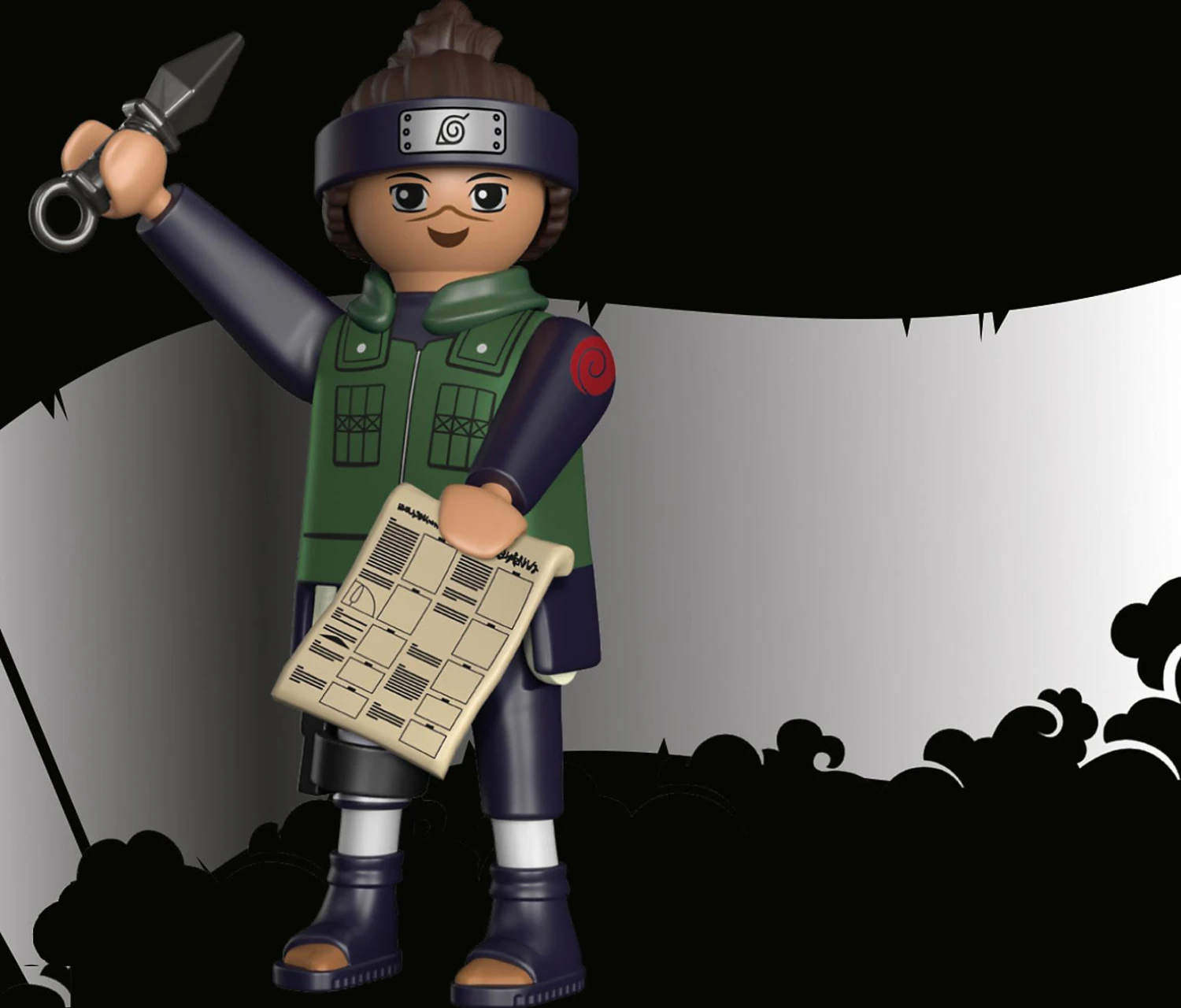 Playmobil 71113 Naruto: Iruka 4 Playmobil 71113 Naruto: Iruka – Bild 2