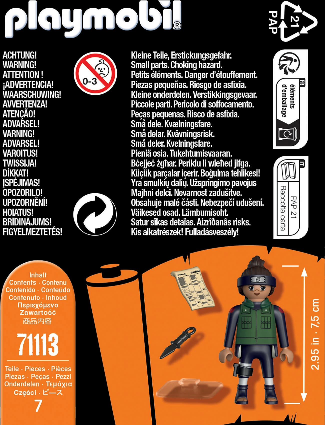 Playmobil 71113 Naruto: Iruka 5 Playmobil 71113 Naruto: Iruka – Bild 3