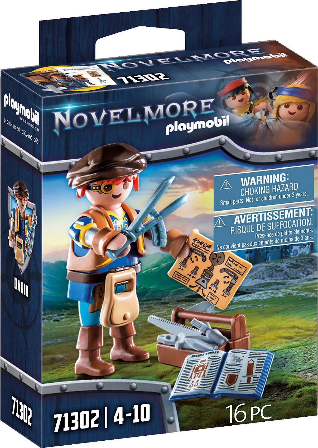 Playmobil 71302 Novelmore - Dario Mit Werkzeug 3 Playmobil 71302 Novelmore - Dario Mit Werkzeug