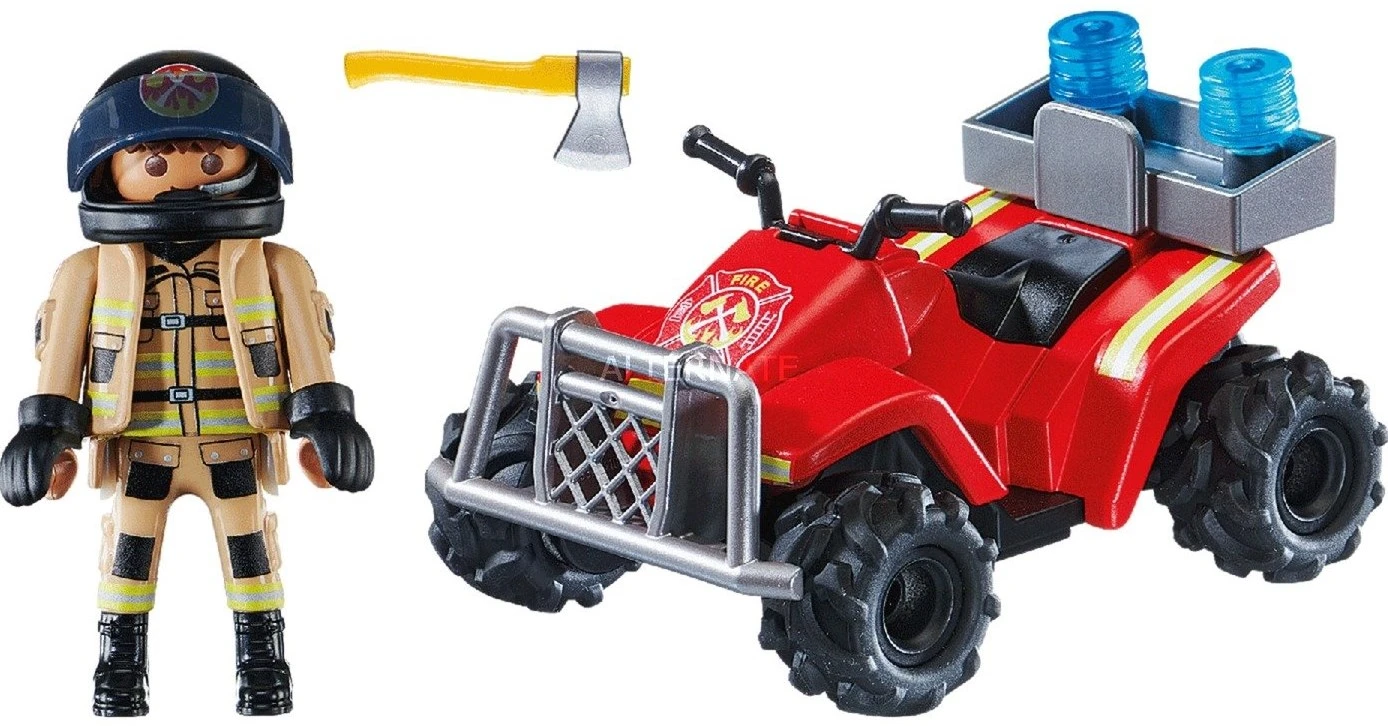Playmobil City Action - Feuerwehr - Speed Quad 71090 5 Playmobil City Action - Feuerwehr - Speed Quad 71090 – Bild 3