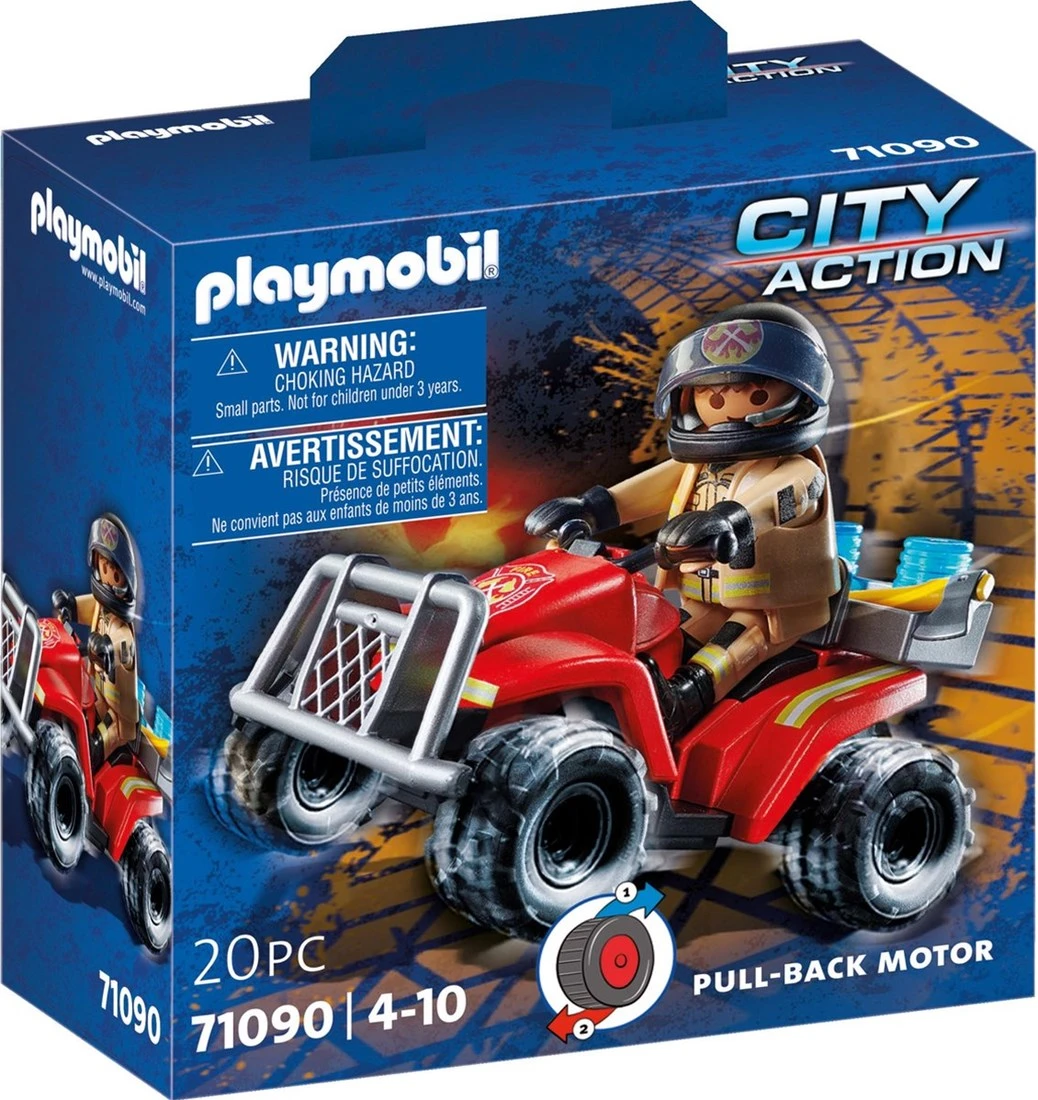 Playmobil City Action - Feuerwehr - Speed Quad 71090 3 Playmobil City Action - Feuerwehr - Speed Quad 71090