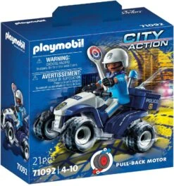 Playmobil City Action - Polizei - Speed Quad 71092