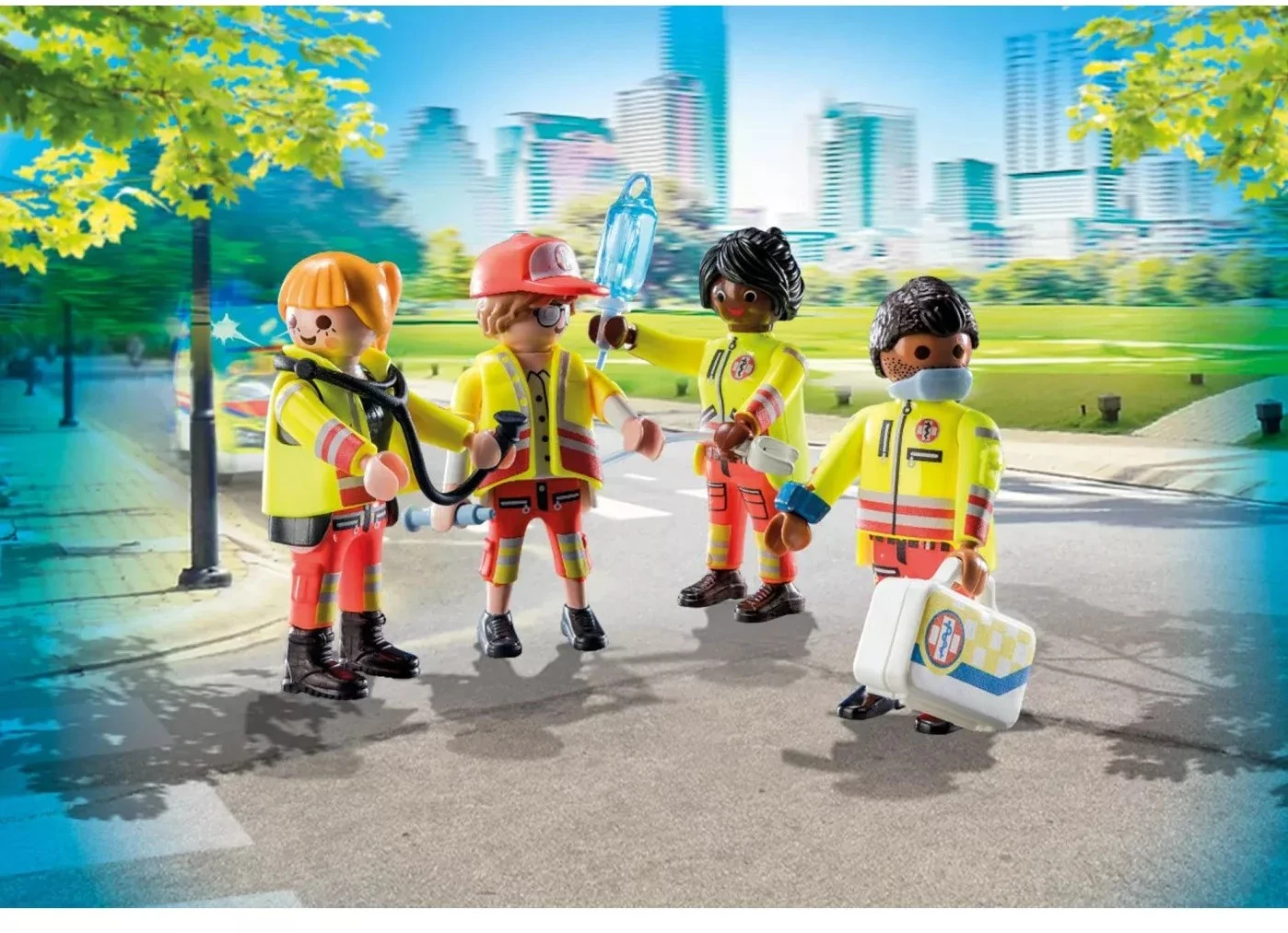 Playmobil City Life - Reddingsteam 71244 5 Playmobil City Life - Reddingsteam 71244 – Bild 3